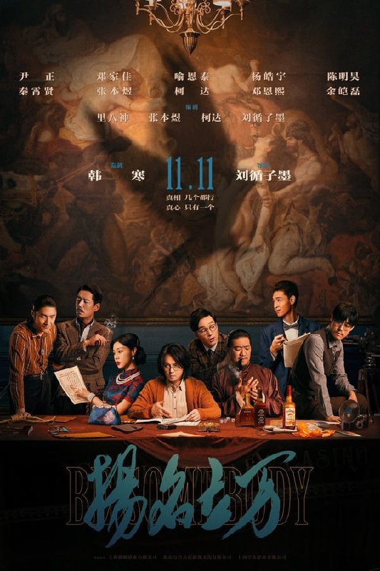 最近在看：扬名立万上映日期: 2021-11-11类型: 喜剧, 悬疑, 剧情简介：月黑风高之夜，一群电影人被秘密召集到一起，欲将轰动一时的血案翻拍成电影，借此扬名立万